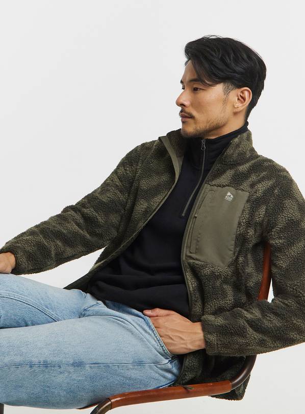SNOWDONIA Printed Full Zip Fleece S